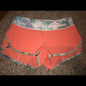 Lululemon speed shorts